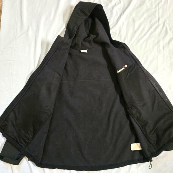 Columbia Men's Softshell Black Hooded Jacket Size Xl - Picture 3 of 8